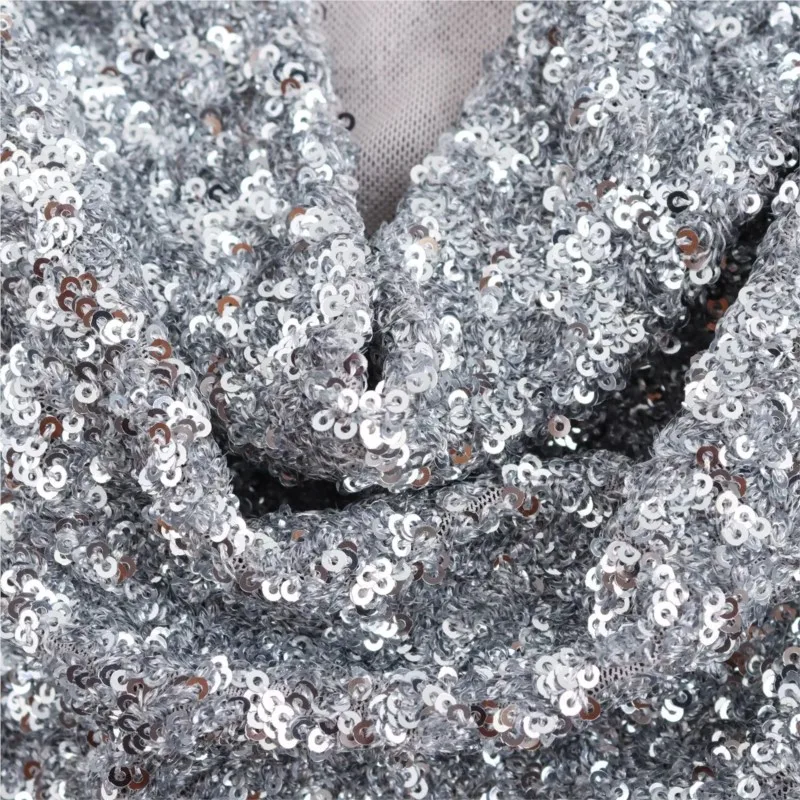 Комбинезон с пайетками TRAF шорты женская одежда сексуальный плиссированный