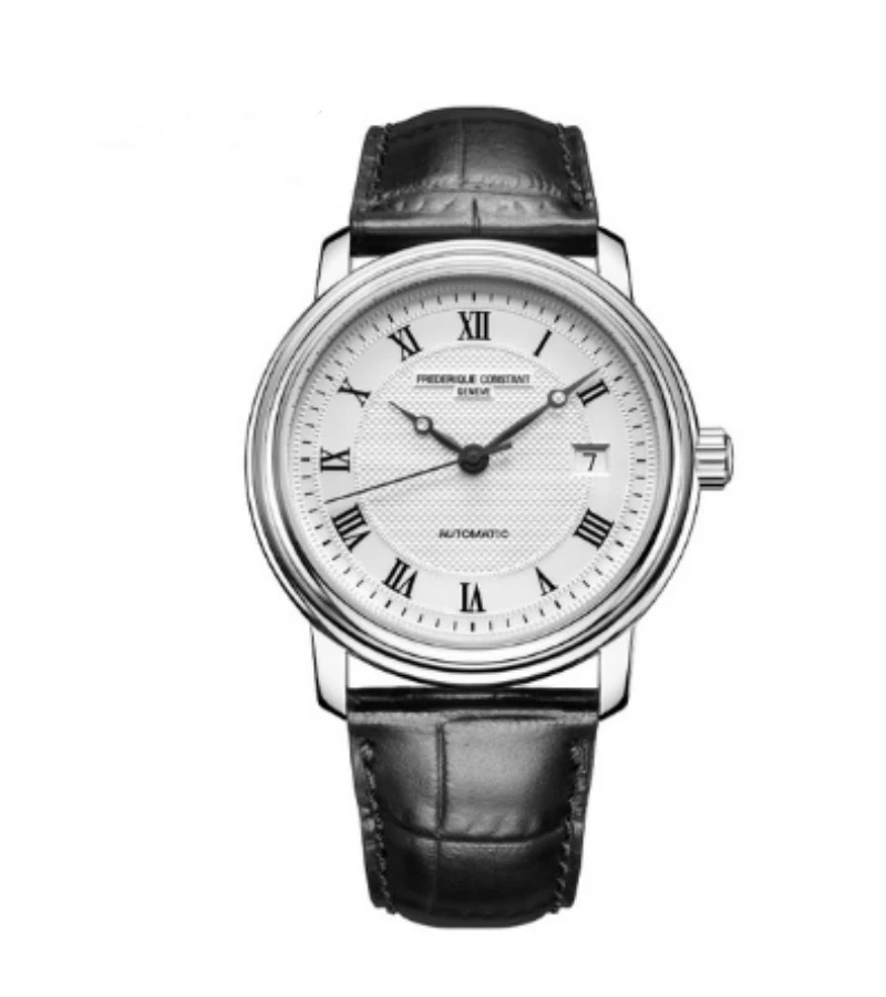 

Fashion Luxury Frederique Constant Watch FC-303 Advanced Leather Strap Automatic Calendar Casual Men's Watch Luxury Quartz Watch