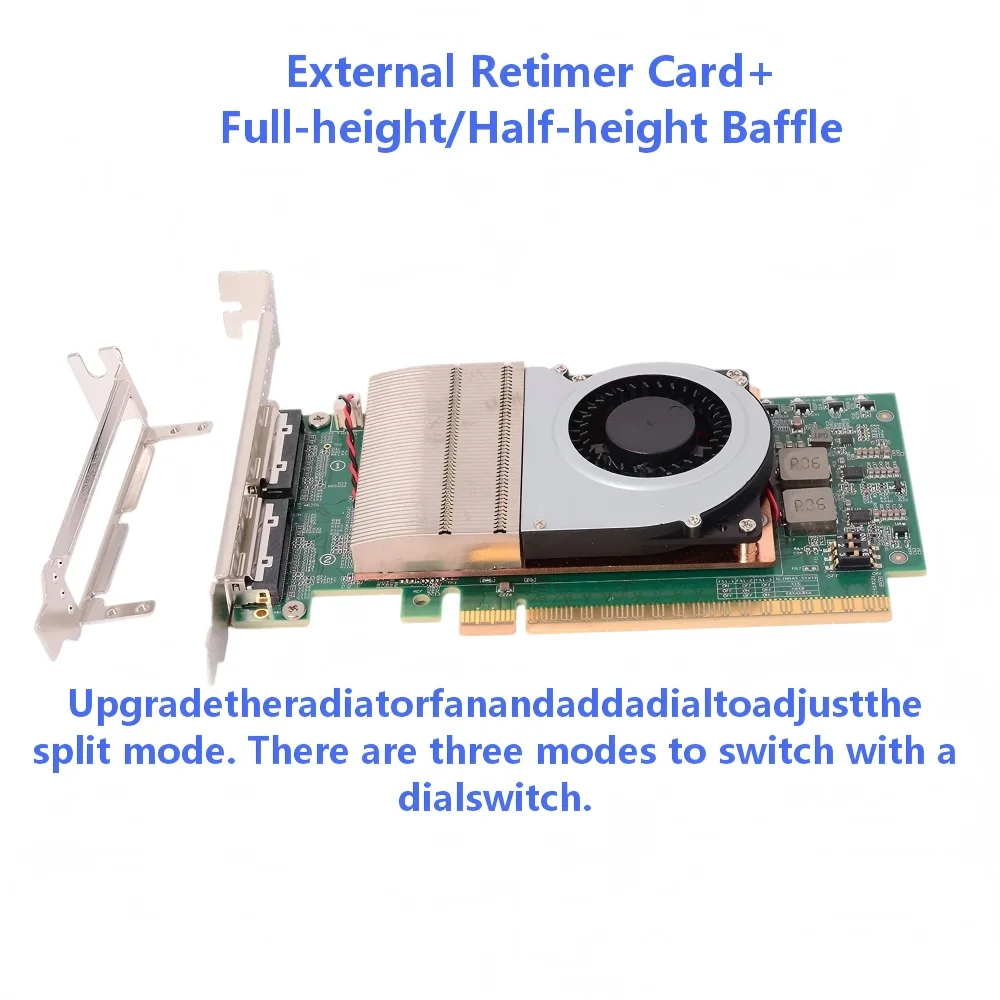 Фото Инструкции по установке: Проверьте, совместима ли карта PCIe 5.0 Retimer с разъемом PCIe на материнской плате. Рэтайм №2