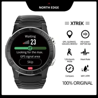 north edge gps smart watch 2021 men blood oxygen monitor compass fitness tracker women smartwatch alarm clock for xiaomi huawei