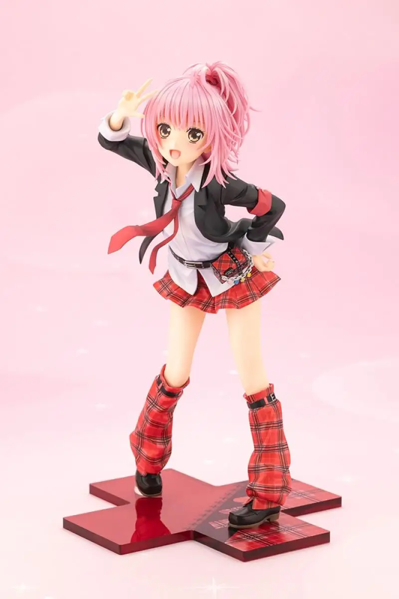 Фото Оригинальная коллекционная фигурка Kotobukiya Shugo Chara в школьной форме Хосины Утау и Хинамори Аму из аниме. №4