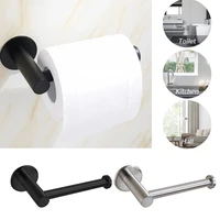 toilet paper holder wall mounted towel holder for kitchen stainless steel cabinet paper roll storage hanger bathroom hardware