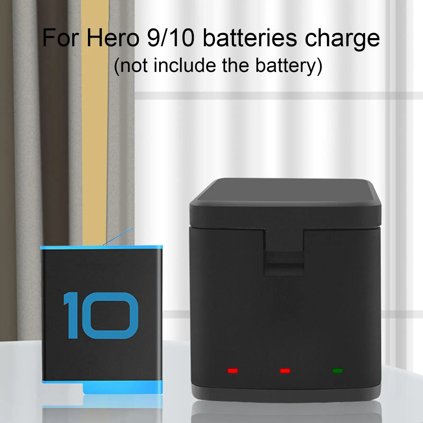 

Тройное зарядное устройство, аккумуляторная коробка, умное хранилище, чехол для переноски, зарядный чехол для камеры Hero 10 9