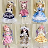 doll clothes for 30 cm bjd doll 16 pajamas dress dress up skirt diy fashion set play house kid children toys