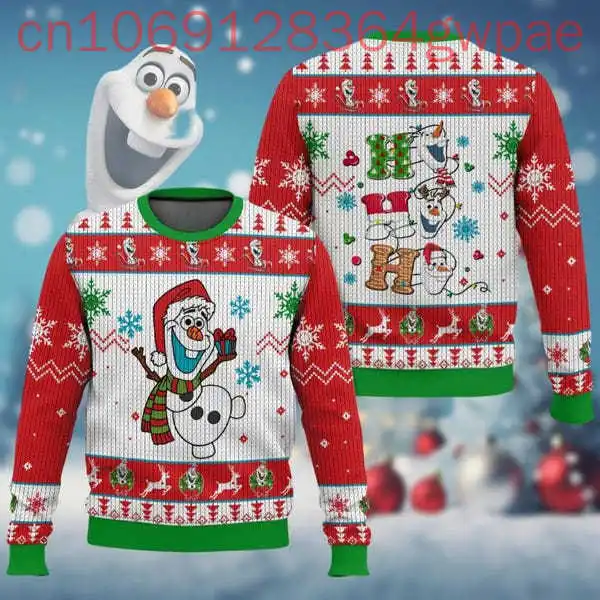 MINISO Праздничный свитер Olaf