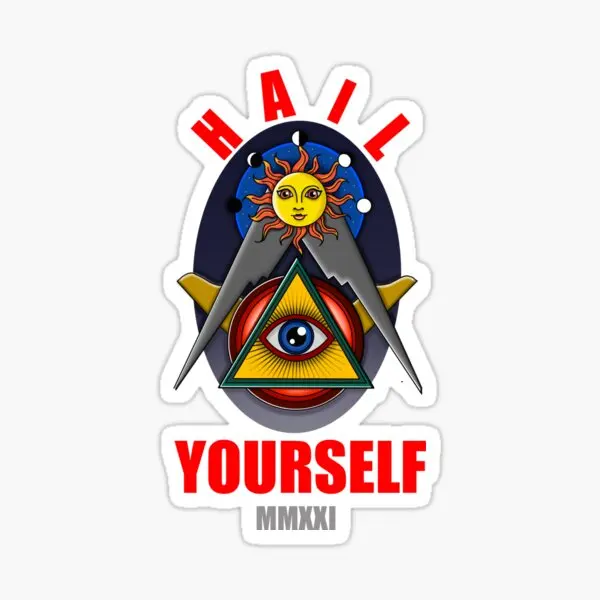 Наклейка глаза Бога Freemasons аксессуары для автомобиля окна мотоцикла ноутбука
