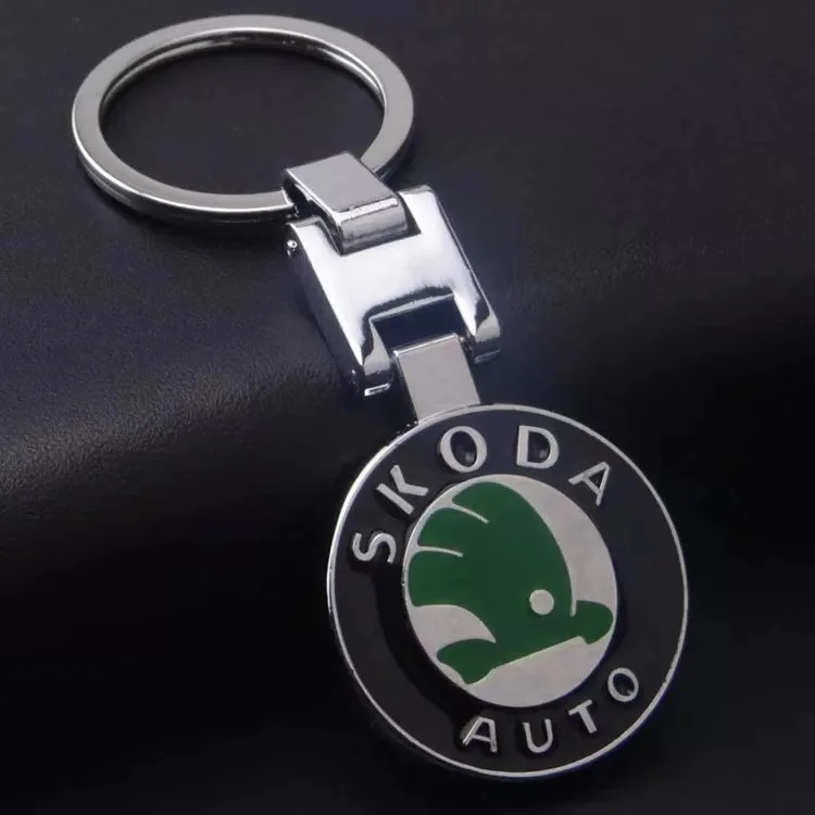 Для Skoda Superb Octavia 2 Fabia Rapid S Logo A7 KAMIQ Creativity 3D R Стиль Металлический Автомобильный