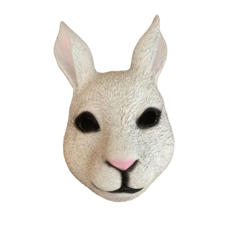 Cosplay Rabbit Mask Half Face Animal Rabbit Ears Bunny Mask Nightclub Masque Easter Carnival Party Masquerade Costume Acessories images - 6