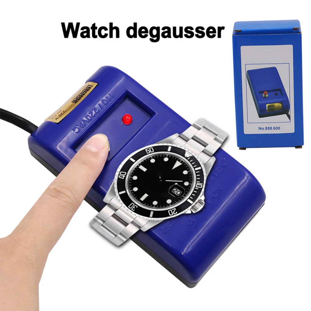 

Electric Mechanical Watch Degausser Wristwatch Demagnetizer Maintenance