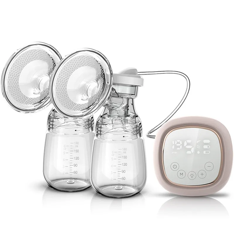 LCD Touch Screen Electric Breast Pump USB Charged Milking Machine Asy Carry Outdoors Milk Nursing Pump BPA Free baby Accessories