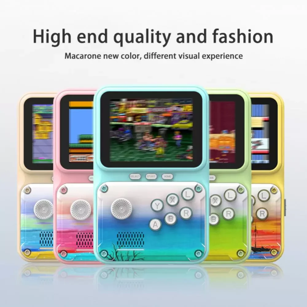 

2.8 Inch Handheld Game Console Built-in 500 Classic Games Game Machine Support 2 Player Mode Retro Game Player With Gamepad