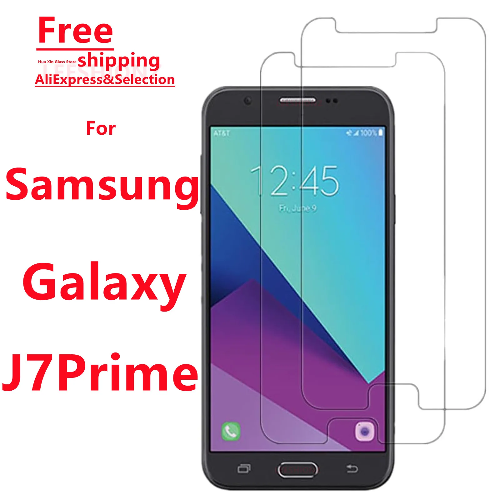 Фото Защитное стекло для Samsung Galaxy J7 Prime - защита для смартфонов, подходит для серии Samsung Galaxy J7 Prime №1