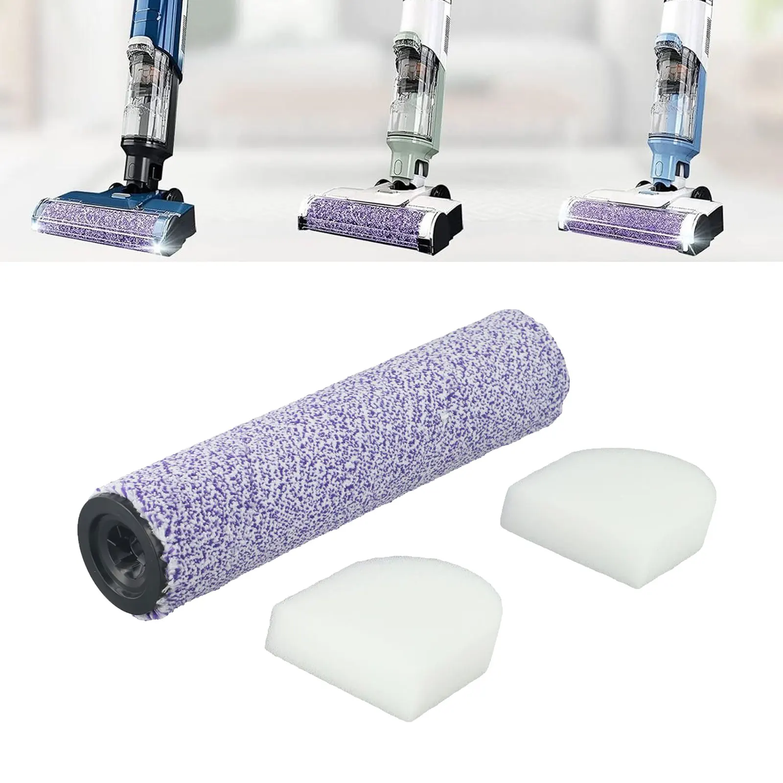 Для акулы детали рулонной щетки HydroVac для моделей AW201 AW302 WD101 WD201 Улучшите мощность