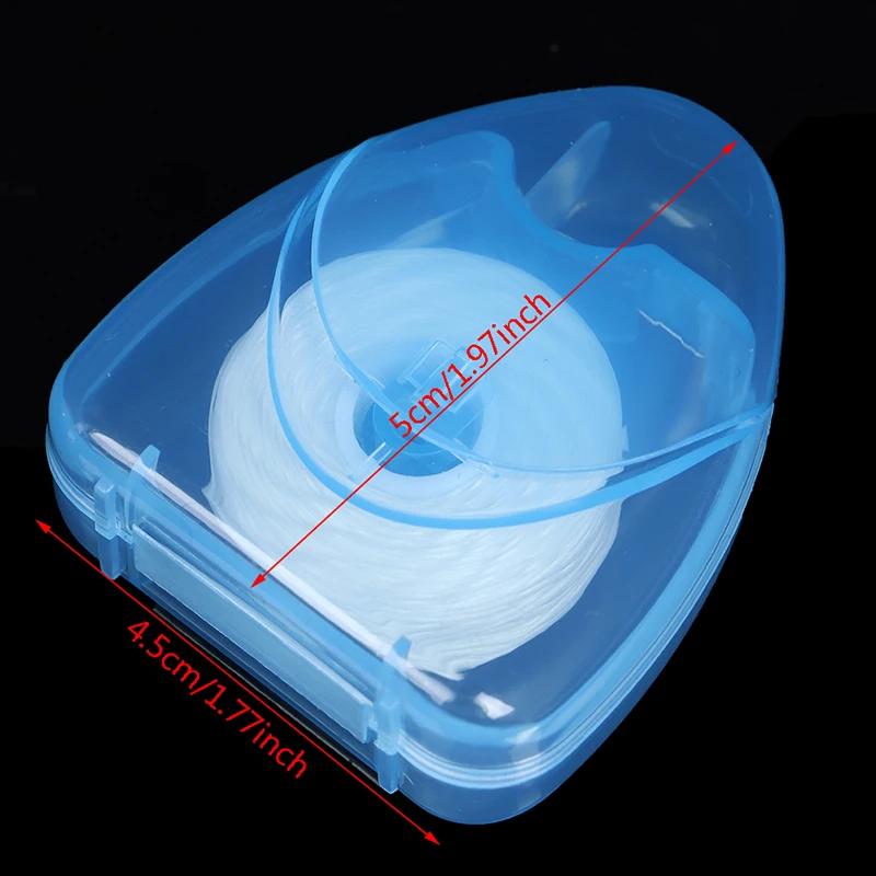 

50m portable clean high dental floss holder oral care tooth cleaner flossers