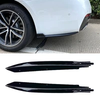 for bmw 5 series g30 m tech 525i 530i 540i 2017 rear bumper lip angle diffuser splitter spoiler protector