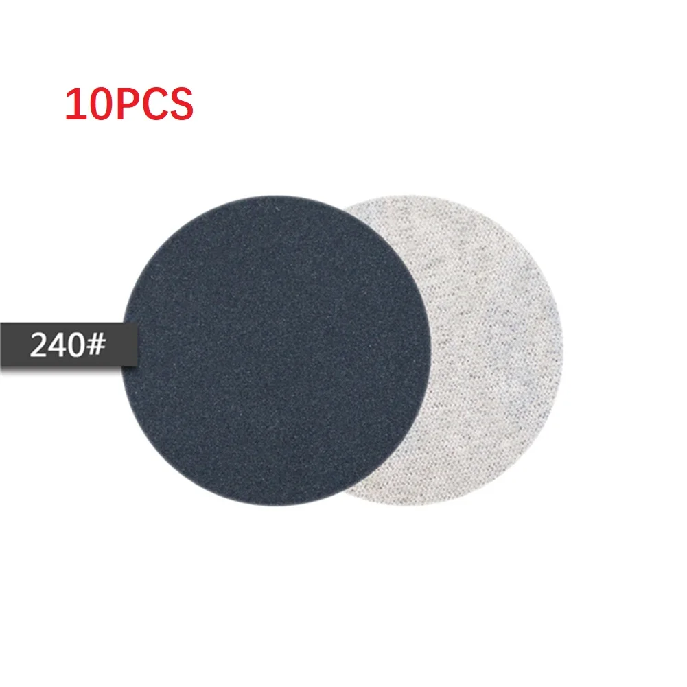 

10 шт., 3-дюймовые шлифовальные диски, твердосплавные диски из силикона, шлифовальные диски для сухой и влажной шлифовки, наждачная бумага 240-10000 #, шлифовальный диск, абразивная полировка
