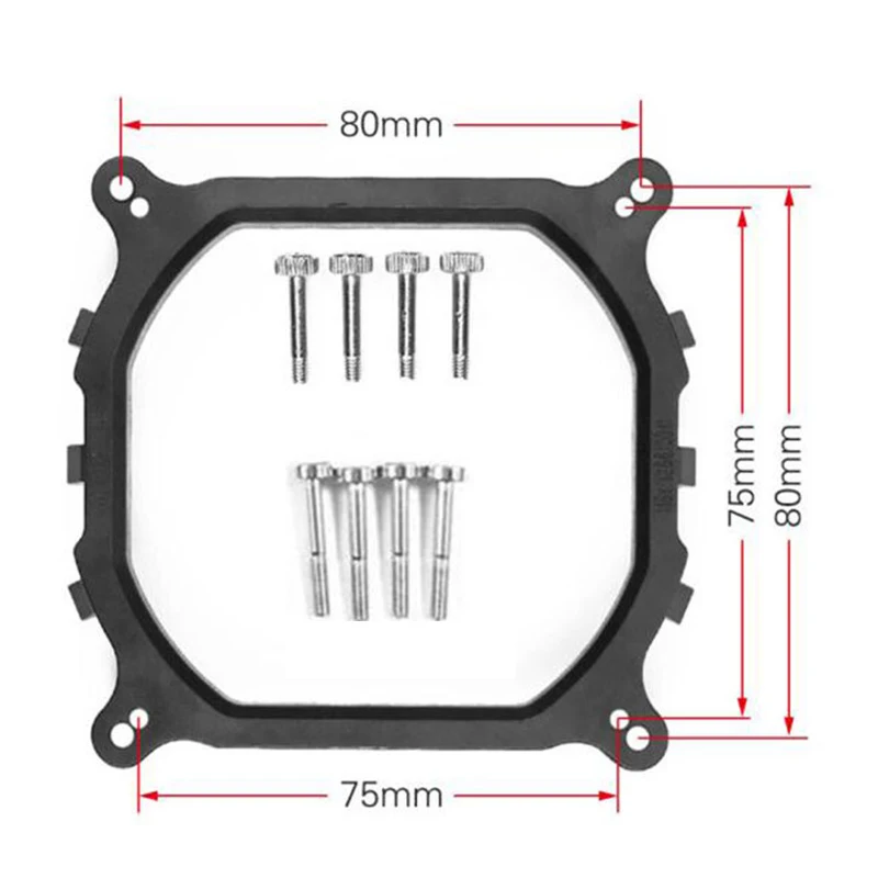 

CPU Cooler Fan bracket heatsink Holder LGA 7 AMD AM4 General Backplane Base For Intel