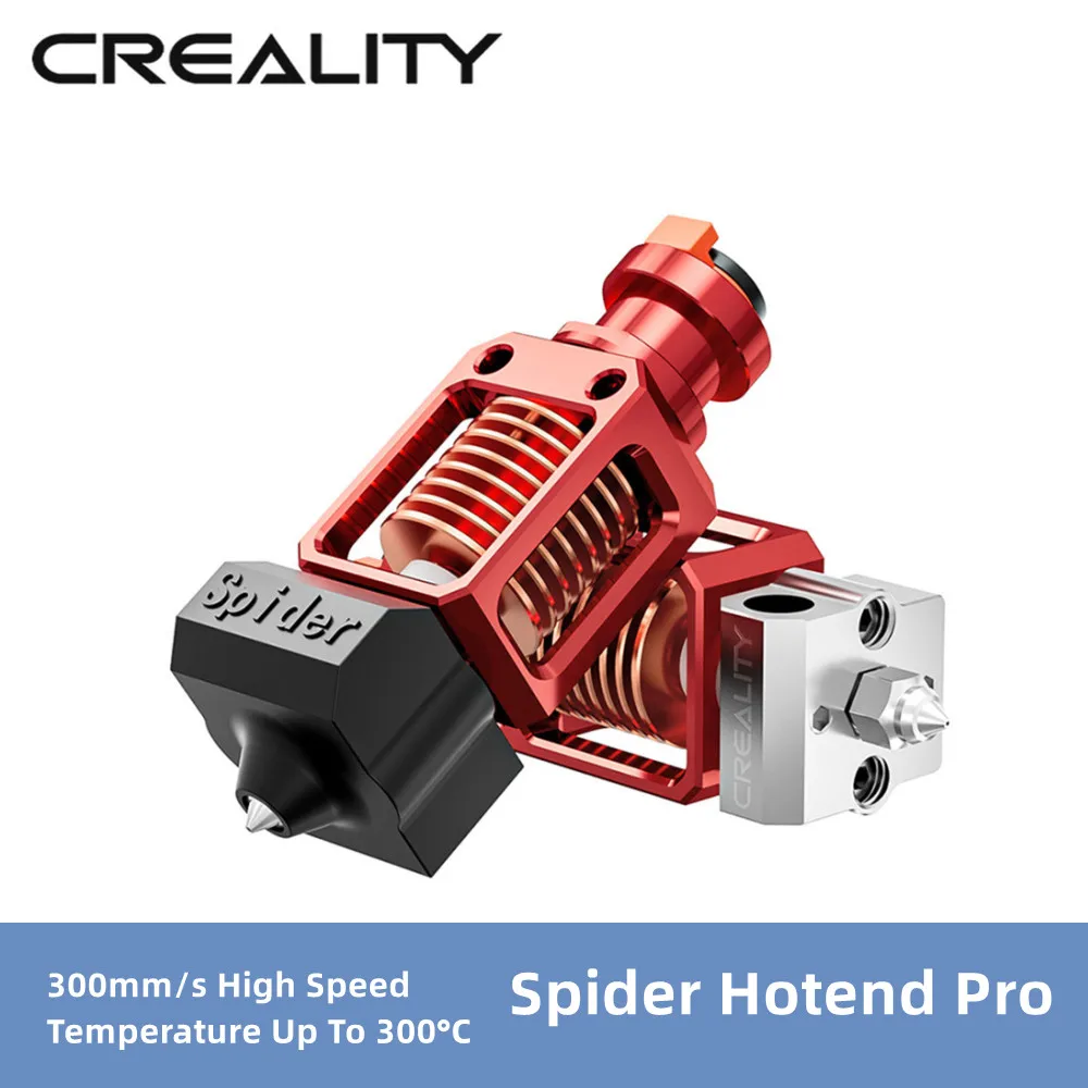 

CREALITY Spider Hotend Pro Kit 300mm/sHigh Speed Flow Printing Temperature Up to 300°C For Ender 3/Ender-5/CR-10 Series Printers