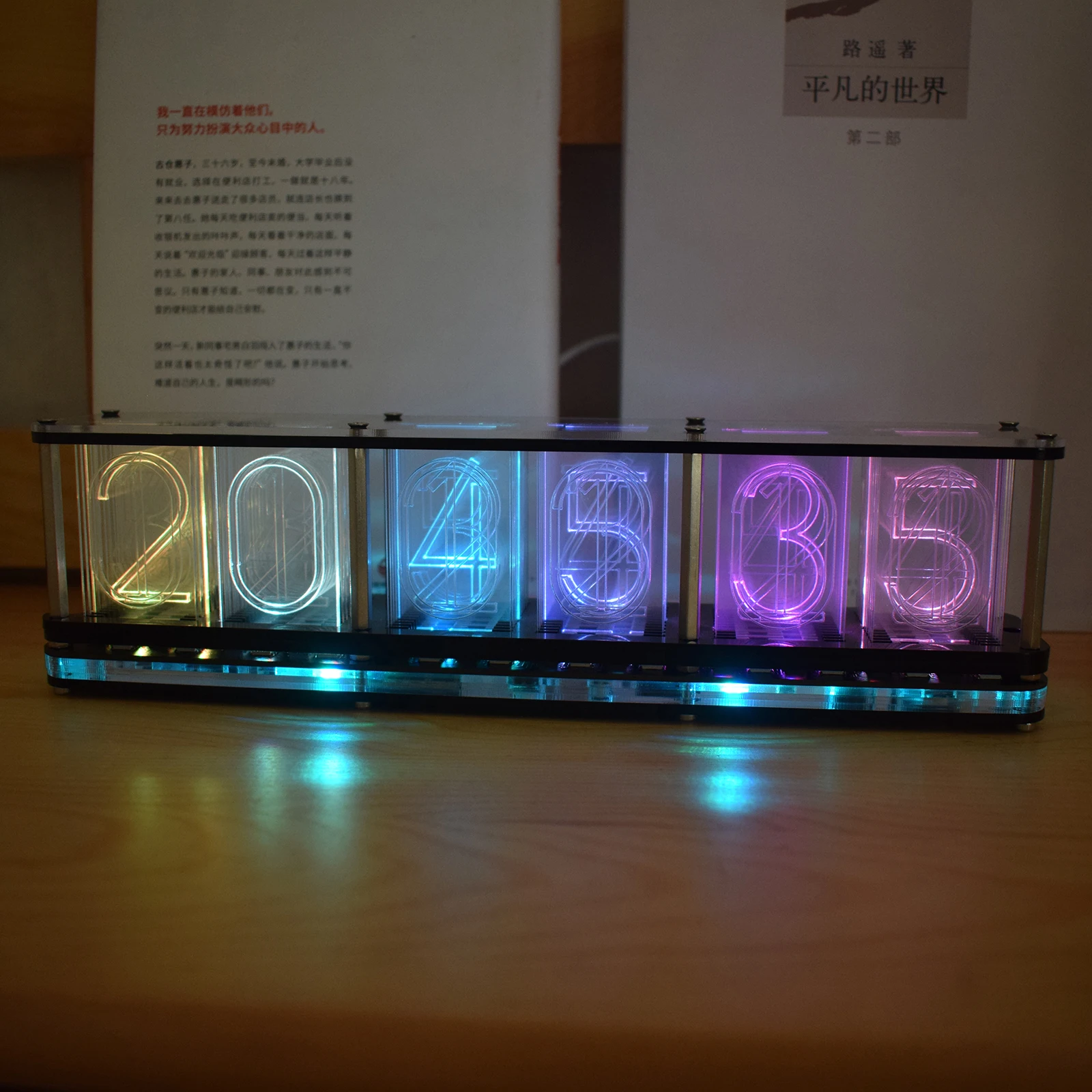 СВЕТОДИОДНЫЕ Цифровые светящиеся аналоговые часы Nixie Tube DS3231 в стиле ретро
