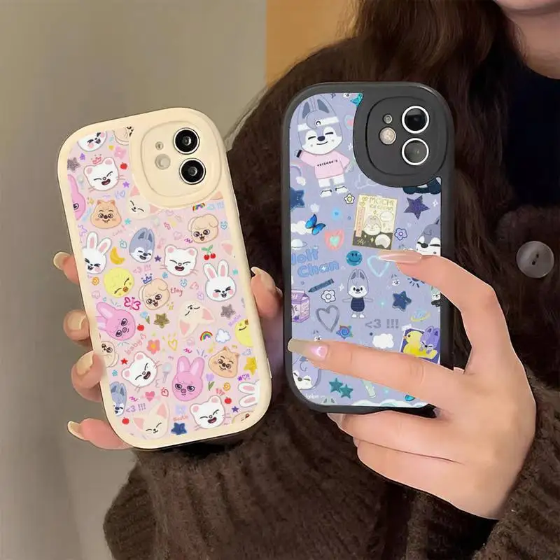 

Hot Kpop S-StrayS k-Kids-S-Skzoo Phone Case Hard Leather Phone Case for iPhone 13 12 Mini 11 14 Pro Max Xs X Xr 7 8 Plus 6 6s