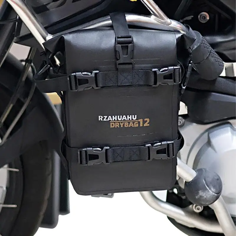 

Motorcycle Frame Crash Bar Bag Adventure Sports Saddlebag Motorbike Side Full Waterproof 4L Motor Saddle Pannier Bag Accessories