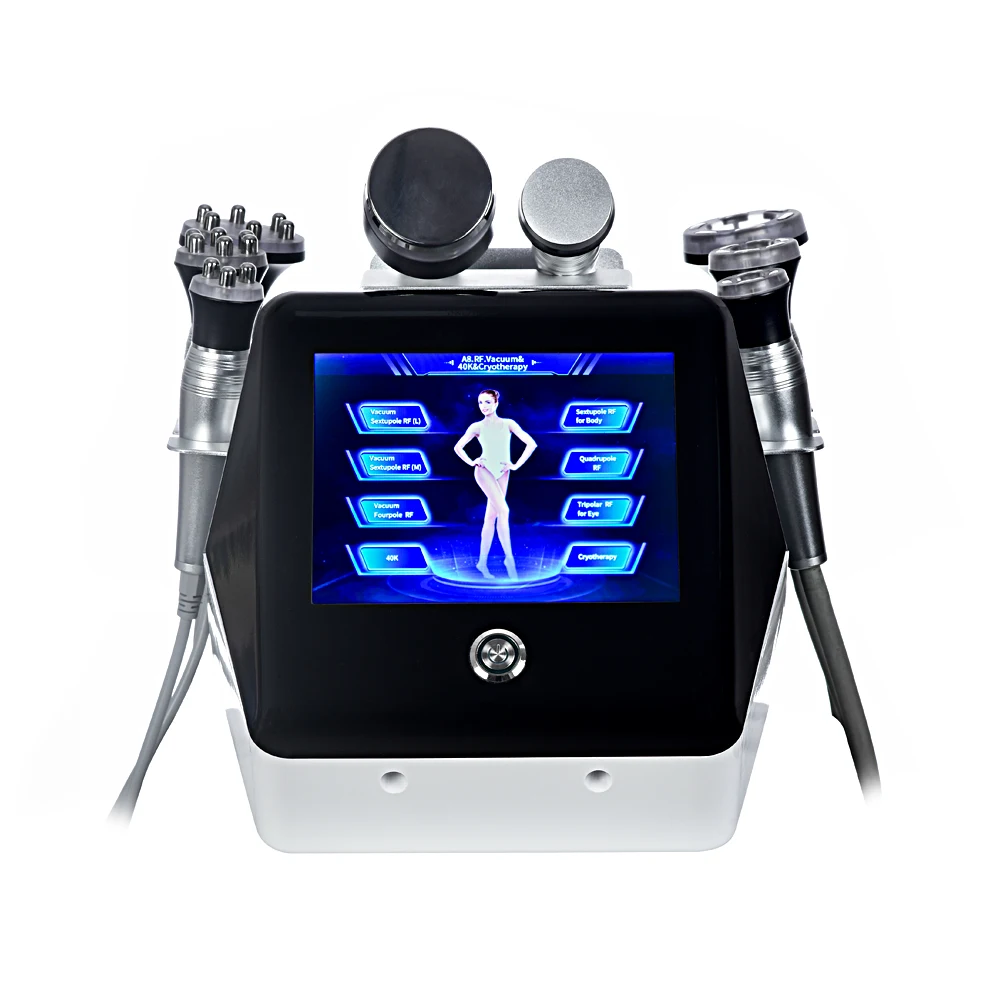 

Portable 8 In 1 muti function RF Skin Tightening Ultrasonic Cavitation Body