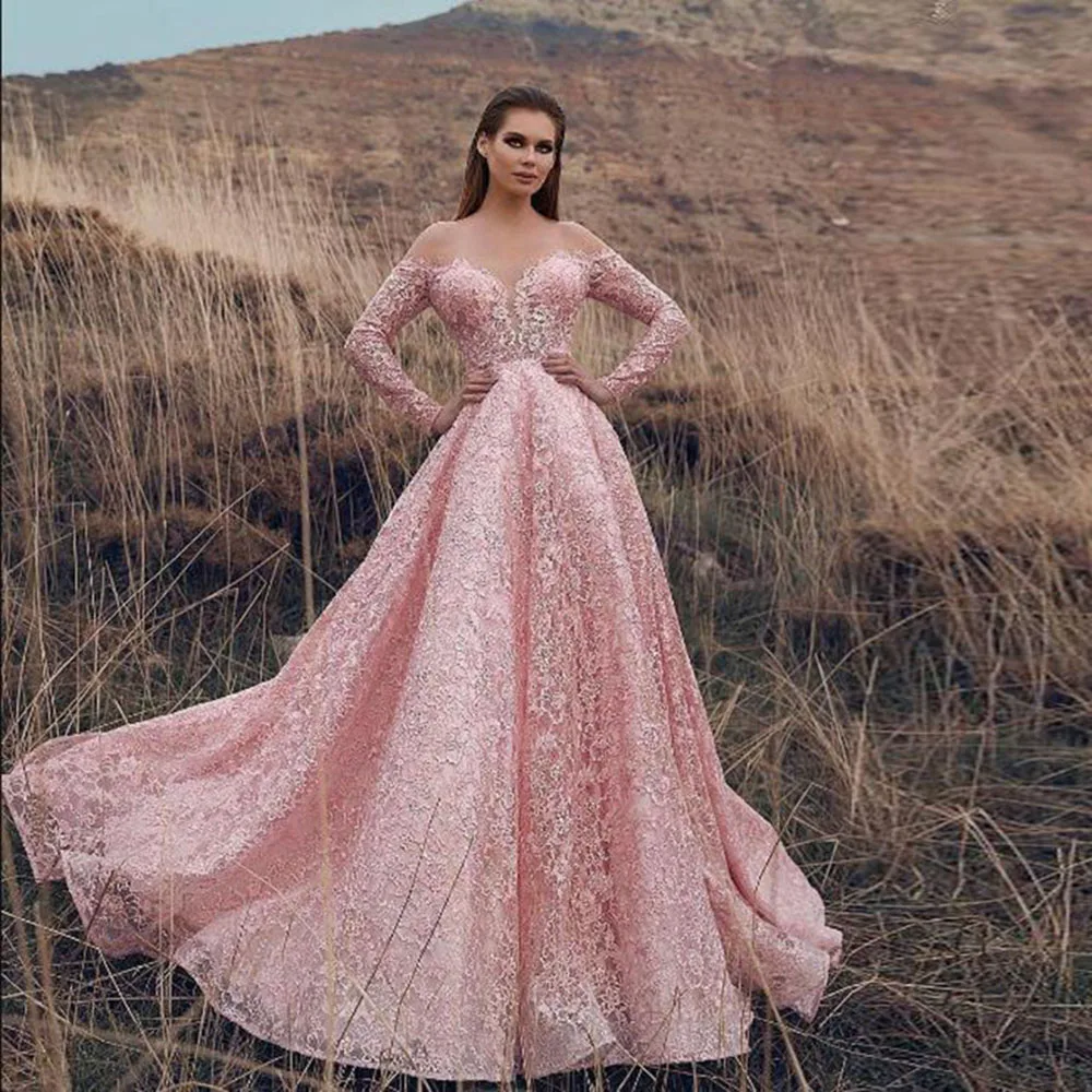 

Autumn Winter Womens Dress Fashion New Year Bride's One-shoulder Wedding Dress Sexy Big Swing Long Pettiskirt Evening Dresses