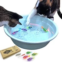 interactive electric cat dog toy pet bath toy with led light new