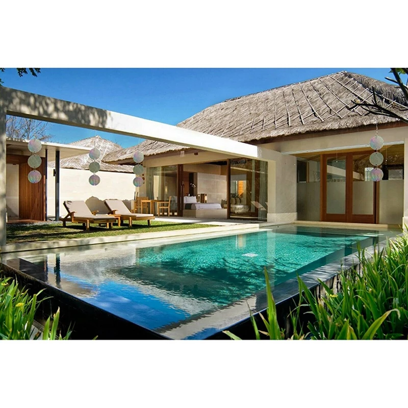 96 отражающих дисков для отпугивания птиц отражающее подвесное устройство