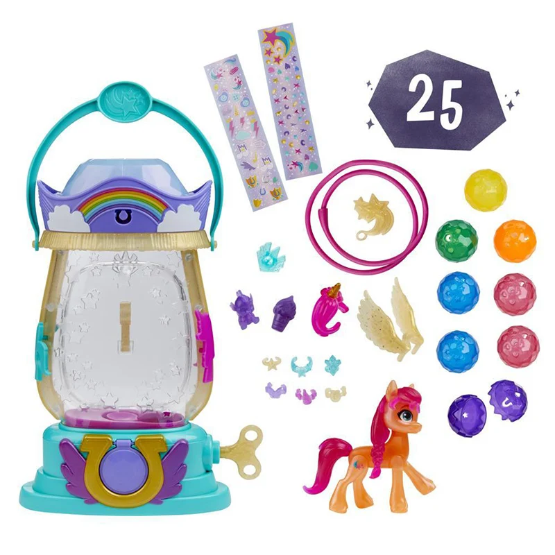 

My Little Pony New Generation Movie Sparkle Reveal Lantern Sunny Starscout Action Figure Light Up Toy 25 Pieces Kids Toy Gifts