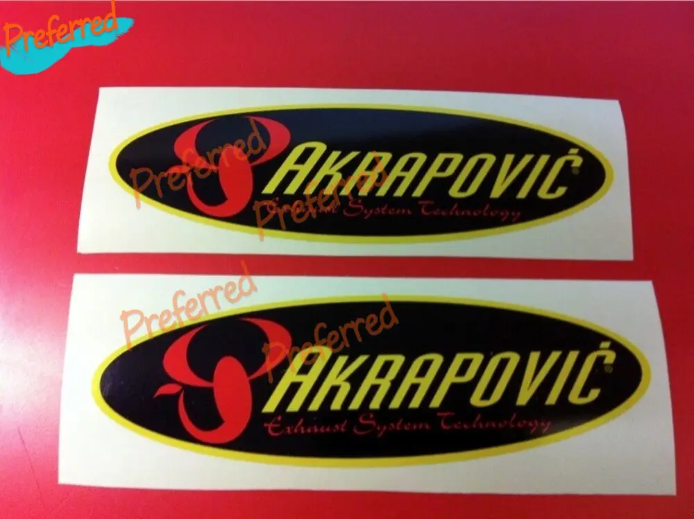 

Sticker Vinilo Decal Vinyl Aufkleber Adesivi Autocollant Akrapovic (1A) Exhaust