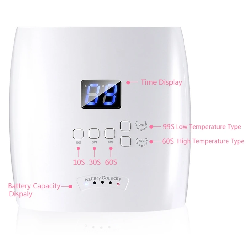 

48W Rechargeable Dryer Quick-Drying Portable Resin Curing Light UV LED Lamps