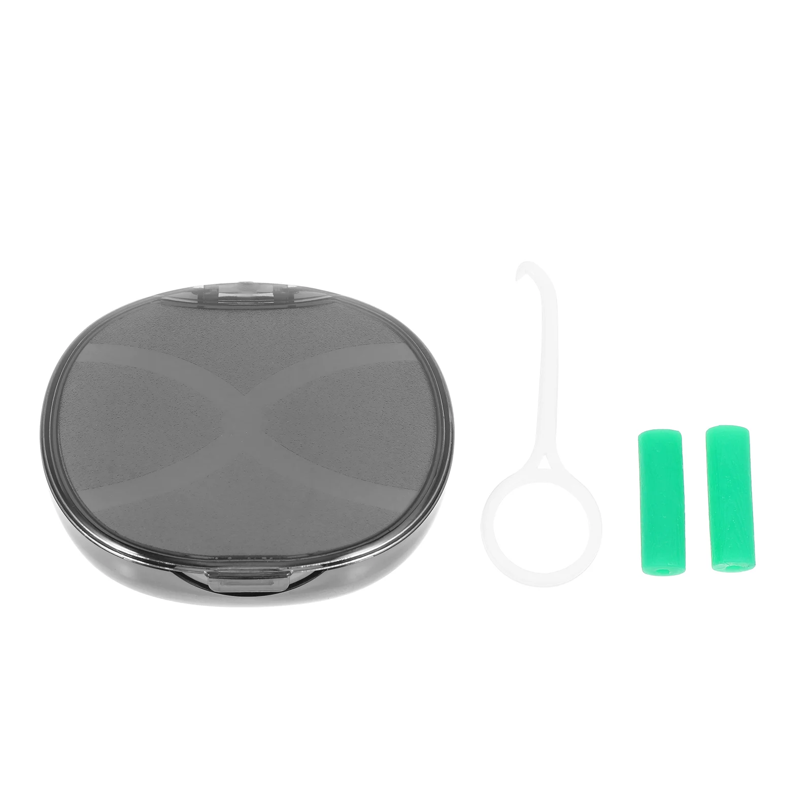 

1 комплект, пластиковый практичный Многофункциональный портативный удобный чехол для зубных протезов, фиксатор-Чехол