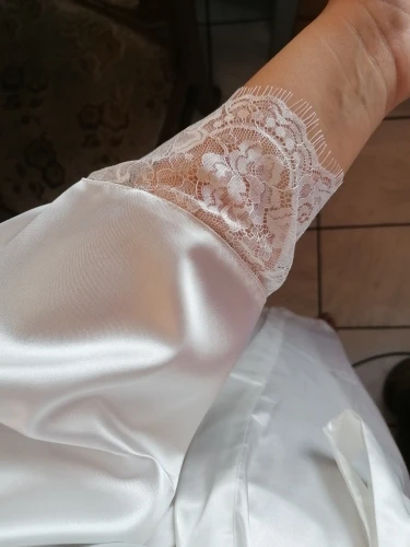 Personalized Custom Text Women Long Large Plain Bride Kimono Silk Robe Satin Night Dress Wedding Bathrobe Lace Robe Ladies Gown