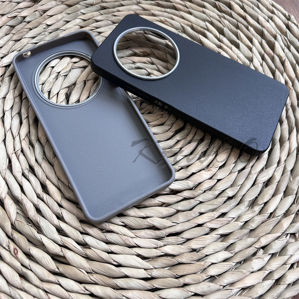 Leather Skin Soft TPU Slim Case Cover For Reno 12F F27 Pro Plus 5G Shockproof Cellur Phone Funda Capa Coque