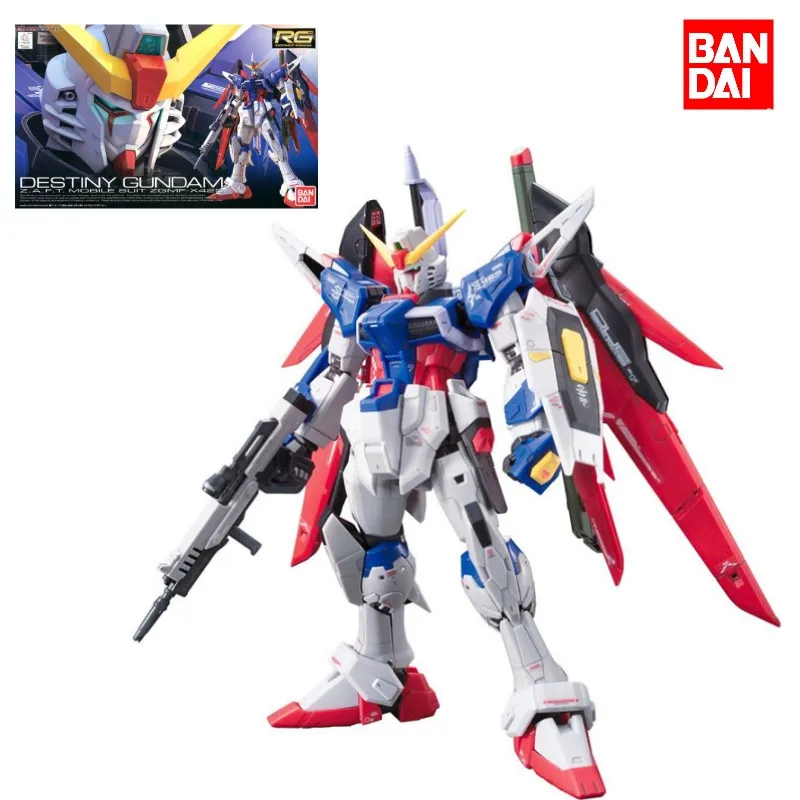 

Bandai Gundam RG 1/144 ZGMF-X42S Destiny Gundam Anime Action Figure Assembly Model Toy Collectible Ornaments Gifts For Children