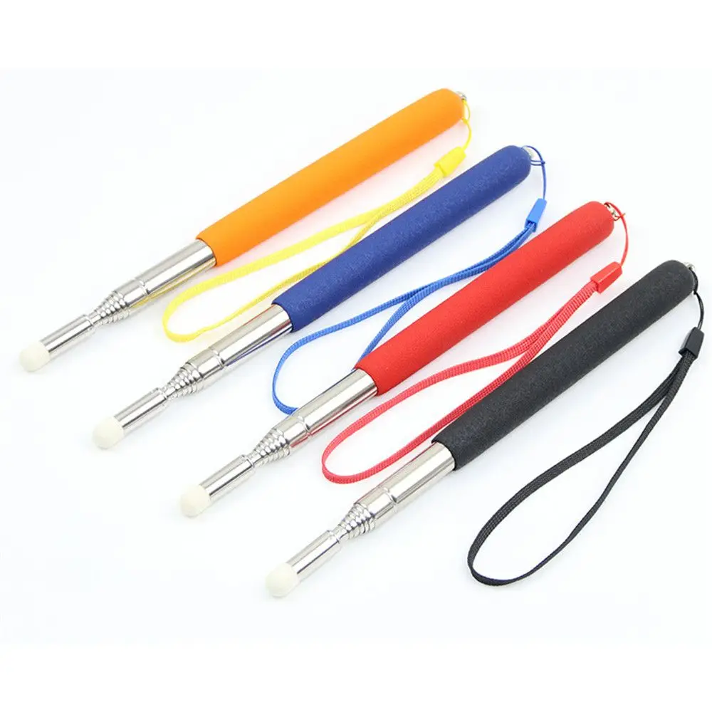 

Felt Head Stylus Touch Teaching Stick Retractable Stylus Teacher Pointer Multimedia Stylus Pointer Whiteboard Pen