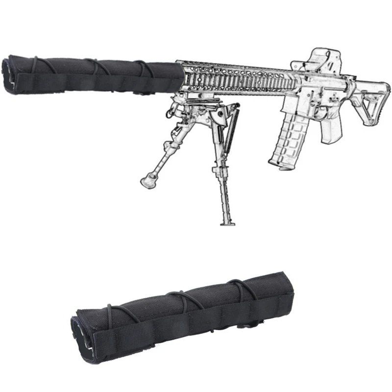 

Polyester Suppressor Mirage Heat Cover Shield Sleeve Muffler Shooting Tactical Hunting Accessories Muffler Protective Cover