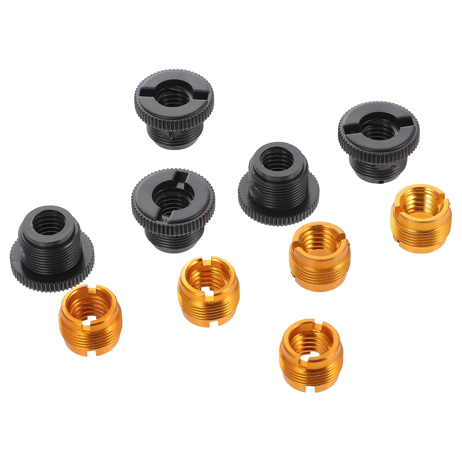 

10 Pcs Mic Thread Adapters Joint Holder Microphone Stand Mount Tripods Cameras Microphone Clip Nut Bracket Boom Arms Adapter