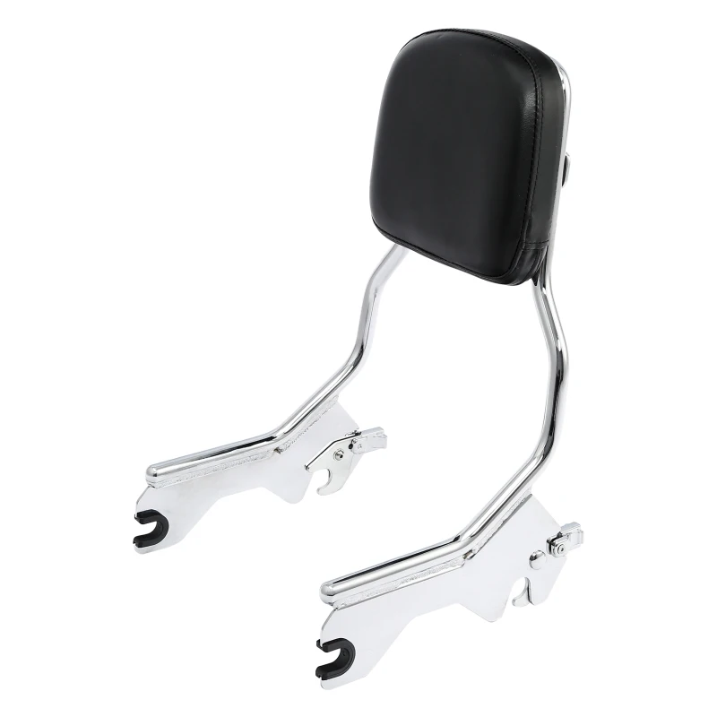 

Вертикальная спинка Sissy Bar с накладкой для Harley Low Rider Sport Glide FXLR FXLRS FLSB 2018 2019 2020 2021 2022 2023 2024