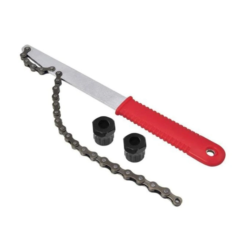 

3 Pcs Bike Cassette Removal Tools,Bicycle Chain Tool with Cassette Lockring,Bike Freewheel Repair Tools for Speed Chains