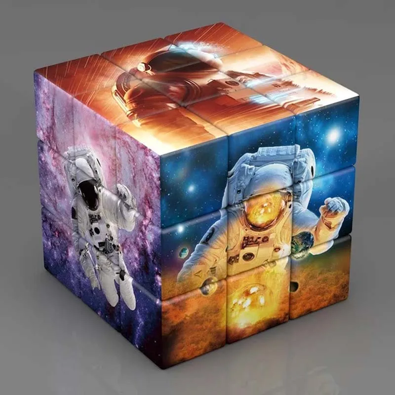 VG Planet Astronaut Magic Cube 3x3x3 Размер игрушки-головоломки для детей Известные произведения