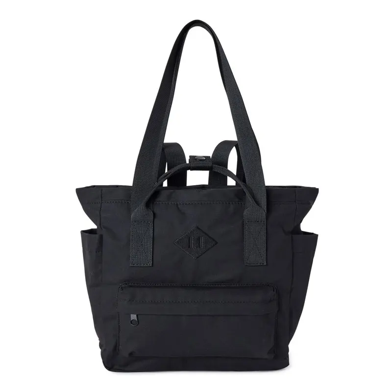 

Women`s Hands Free Convertible Tote Bag Backpack Black
