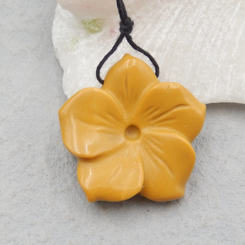 

Резные серьги с бусинами из яшмы Mookite, для изготовления женских ювелирных изделий «сделай сам», 28x28x6 мм, 7,6 г