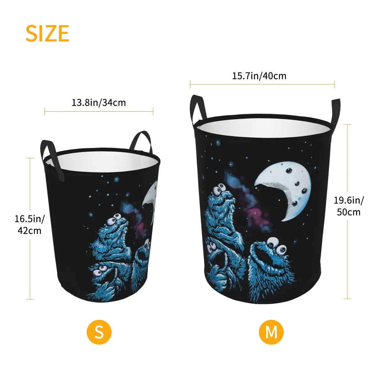 Корзина для белья из аниме Улица Сезам