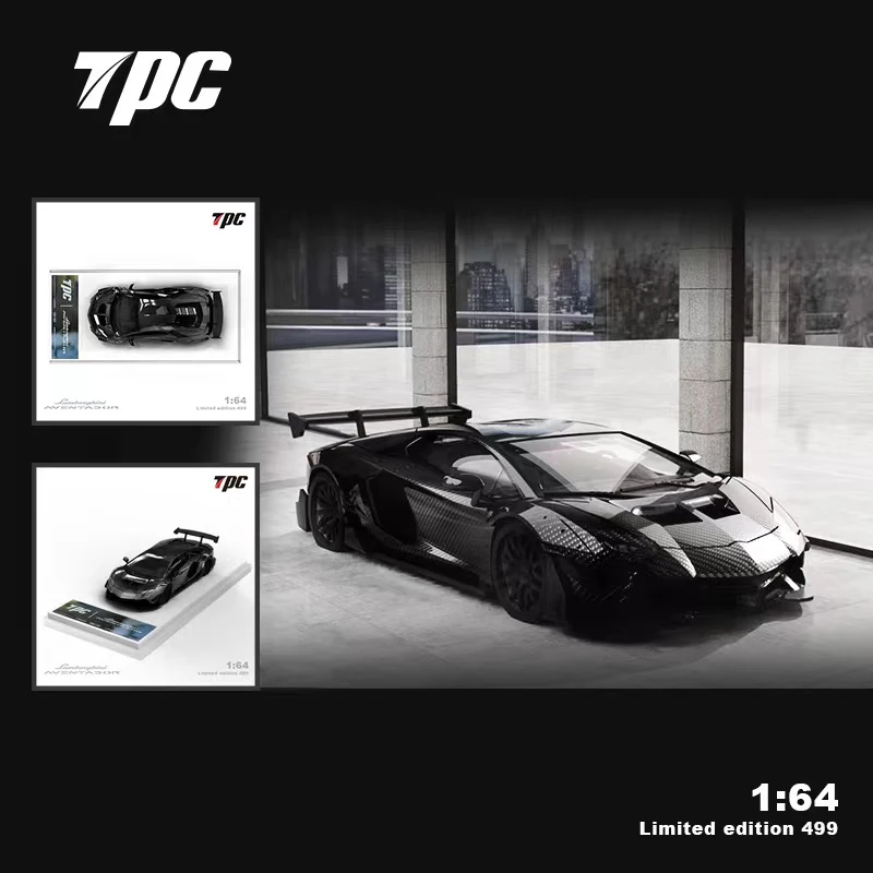 

TPC 1:64 модель автомобиля Lambro LP700 Ver2.0 литой автомобиль, черный