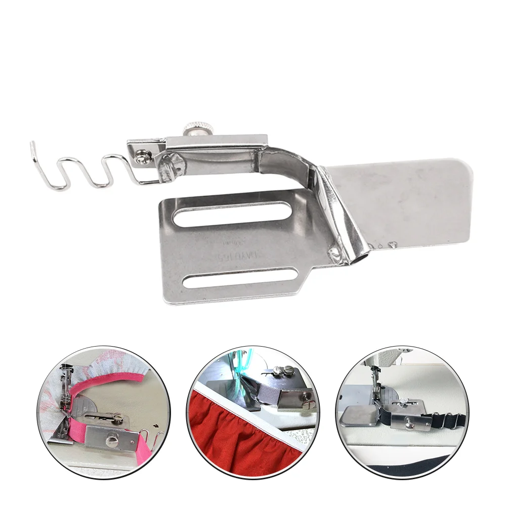 

Pro Tools Ring Hemming Device Replacement Binding Single Bag Sewing Binder Home Flat Seam Folder Machine Parts