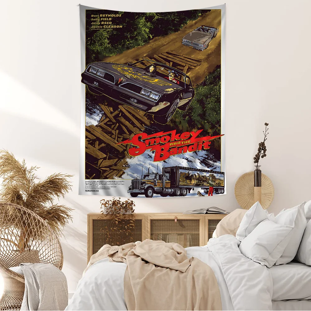 B-Bandit-Cartoon Chilli DIY Wall Tapestry Hanging Tarot Hippie Rugs Dorm INS Home Decor