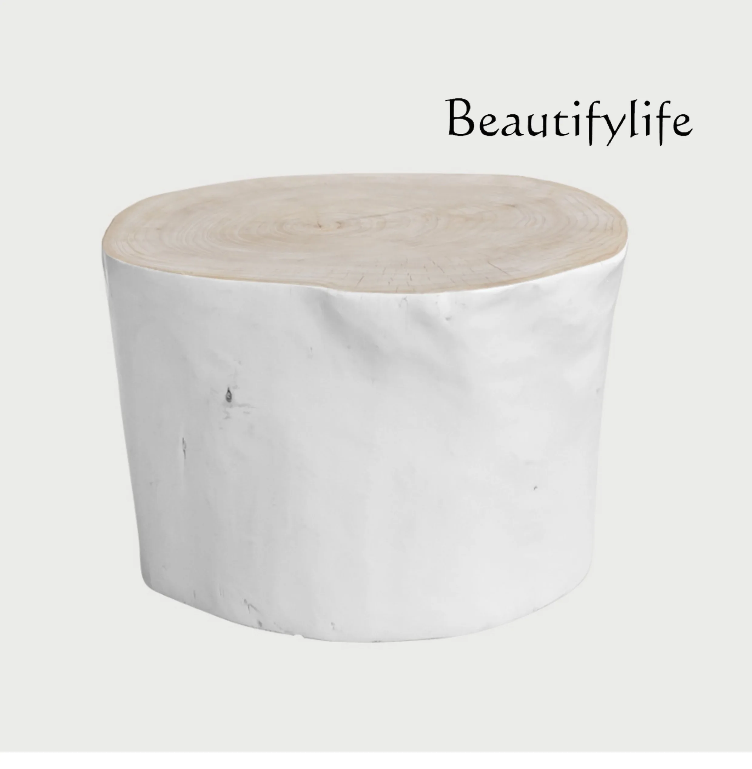 Современный минималистичный шикарный журнальный столик из дерева или камня в