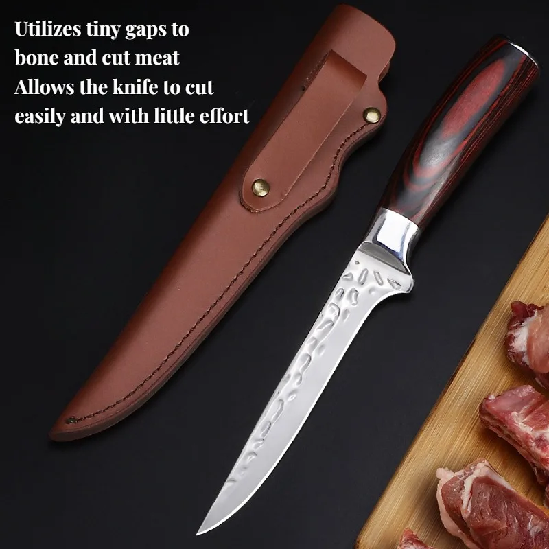 1 шт. нож для обвалки ручной кованый рыбы специализированный резки мяса из